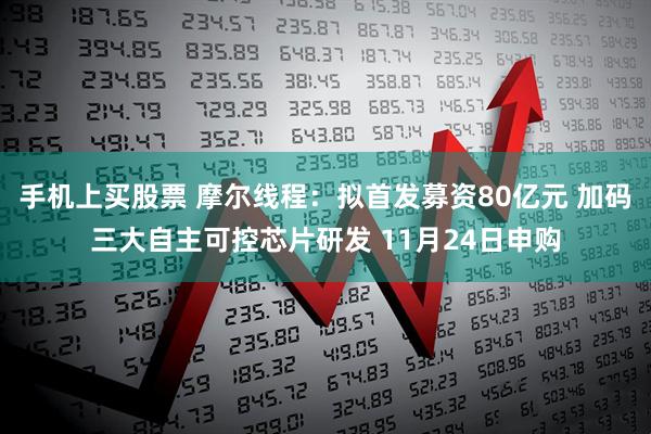 手机上买股票 摩尔线程：拟首发募资80亿元 加码三大自主可控芯片研发 11月24日申购